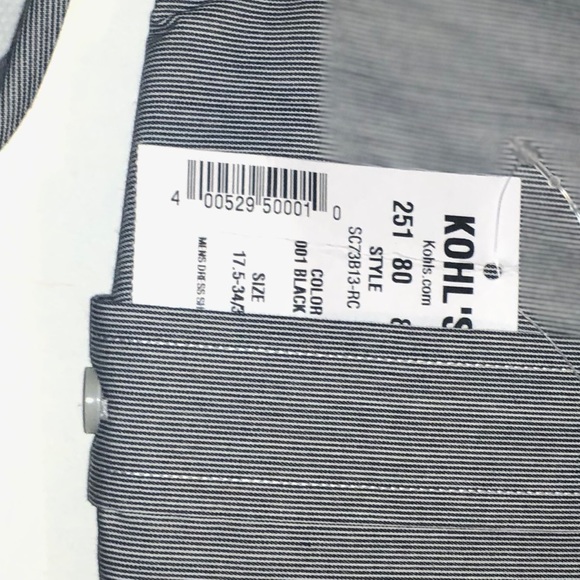 MENS LONG SLEEVE DRESS SHIRT - Picture 5 of 6